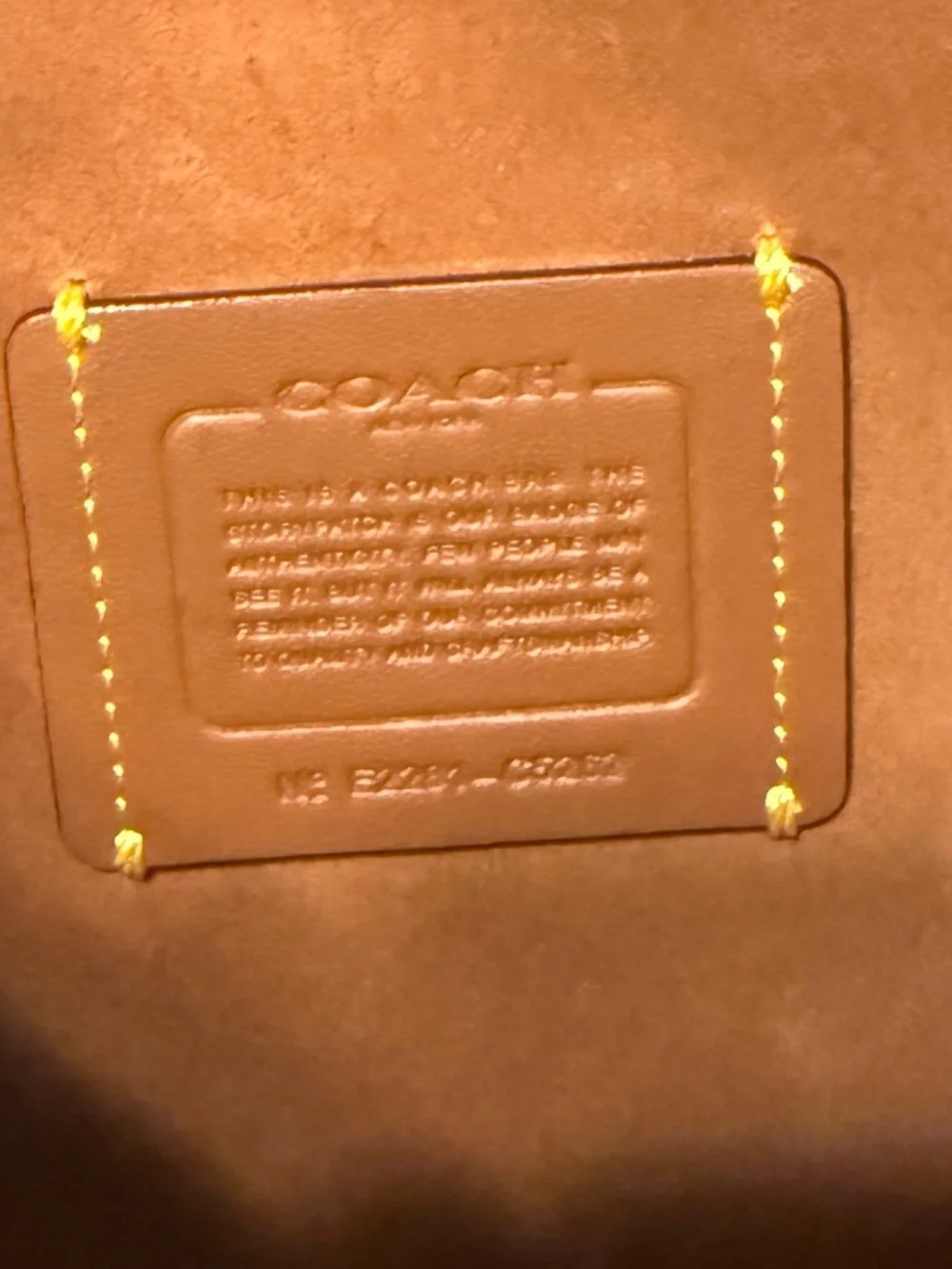 Coach Soft Tabby and Wallet Teal - Picture 8 of 10